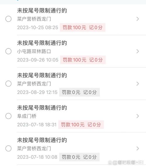 关于“北京限行扣分吗”你不知道的事-第9张图片 关于“北京限行扣分吗”你不知道的事-第9张图片