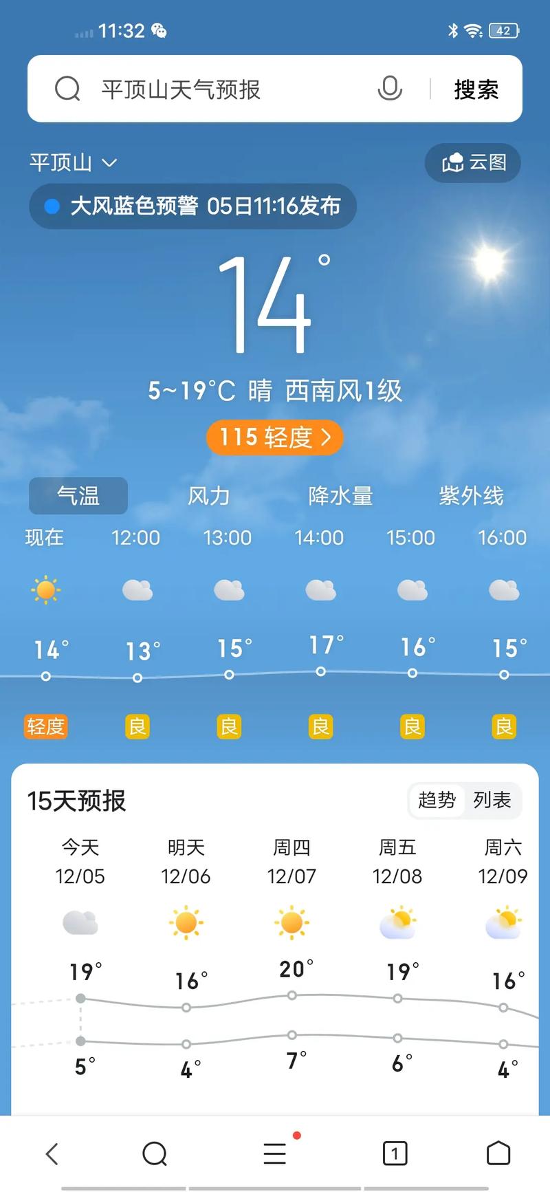 【平顶山天气预报一周/平顶山天气预报一周7天最新消息查询结果】-第4张图片 【平顶山天气预报一周/平顶山天气预报一周7天最新消息查询结果】-第4张图片