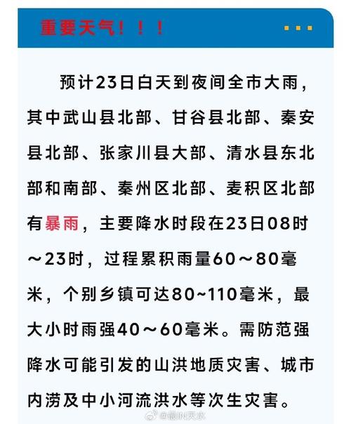天水天气/天水天气预报40天准确一览表-第4张图片 天水天气/天水天气预报40天准确一览表-第4张图片