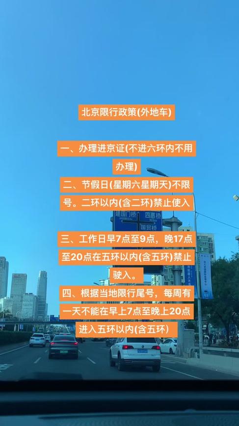 北京外地限行-北京外地车限行政策新规