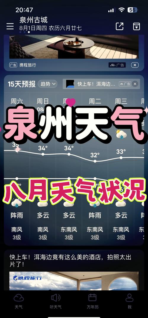 【泉州天气预报一周/福建泉州天气预报一周】-第8张图片 【泉州天气预报一周/福建泉州天气预报一周】-第8张图片