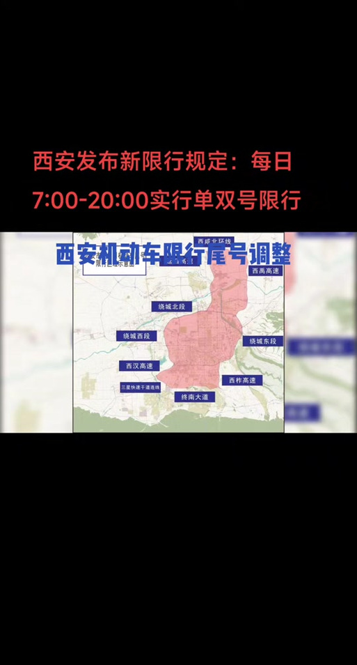 【西安限号/西安限号不】