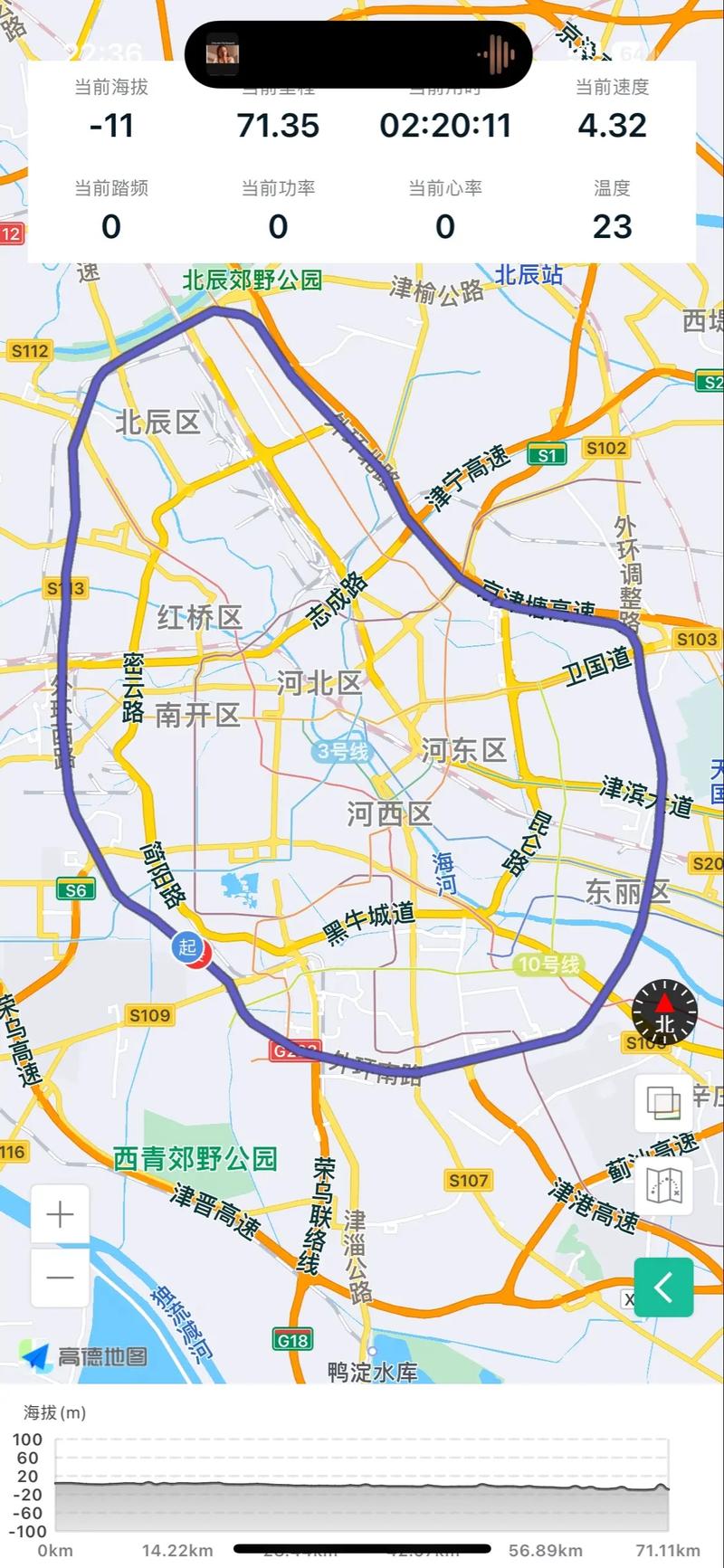 天津外环线限行范围图/天津外环线限行范围图 滨海