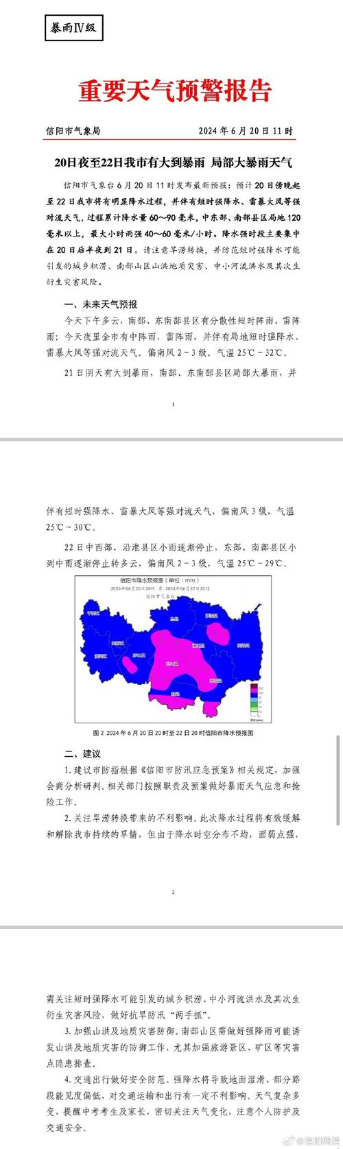 【河南信阳天气预报/河南信阳天气预报最近5天】