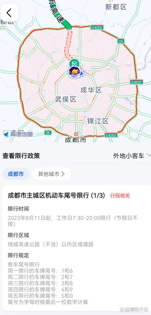 成都汽车限行，成都汽车限行时间