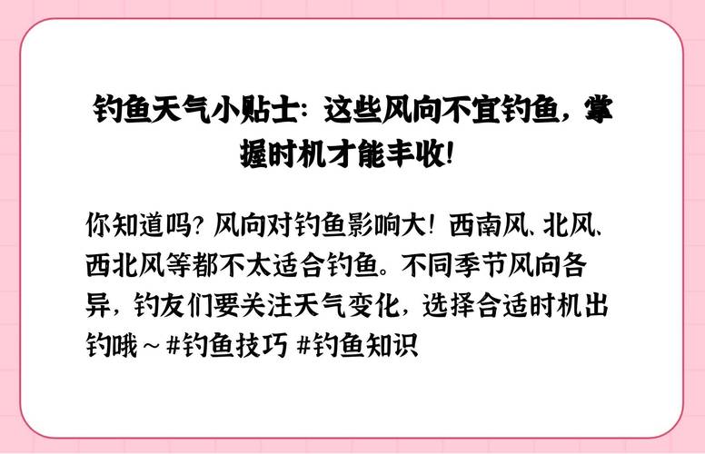 东北风可以出行钓鱼吗,东北风适合钓鱼吗钓鲤鱼吗?-第5张图片 东北风可以出行钓鱼吗,东北风适合钓鱼吗钓鲤鱼吗?-第5张图片